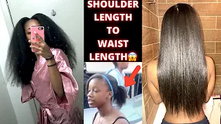 MY JOURNEY TO WAIST LENGTH NATURAL HAIR | StayUniquee