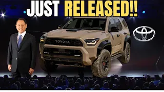 ALL NEW 2025 Toyota 4Runner Features SHOCKS the Entire Industry!