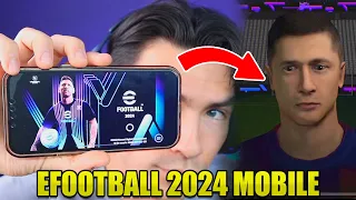 PROBAMOS EL EFOOTBALL MOBILE 2024!! ¿MEJORA EN GRÁFICOS?