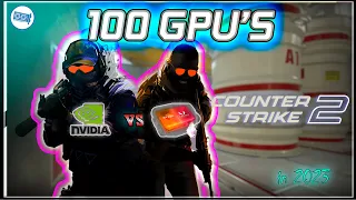 CS 2  in 100 Low - Mid Range GPU's ROUNDUP  | Can it play Counter Strike 2 ? || PART 2!