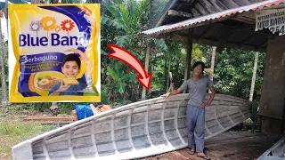 this guy Made fiberglass boat easy by using this...