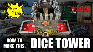 How I made this: Two sided Dice Tower for D&D