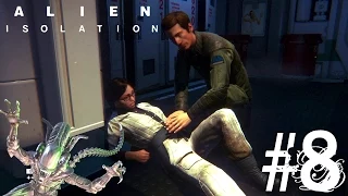 Alien Isolation Часть 8 "Научно-Медицинская Башня"