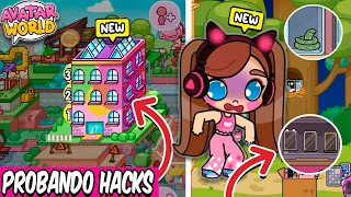 PROBANDO LOS MEJORES TRUCOS y HACKS de MIS SUSCRIPTORES en Avatar World😱 |SOYFIFI✨