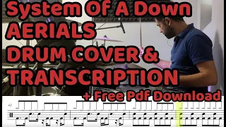 Aerials - System Of A Down Drum Cover + Transcription (Free PDF sheet music / score)