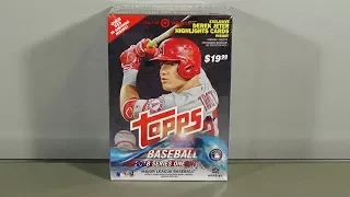 2018 Topps Series 1 Baseball Blaster Box Break! Nice!