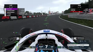 This is what happens when you get a puncture in F1 2021