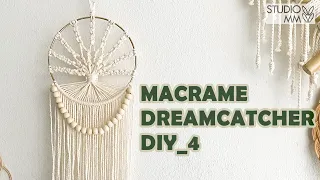 [MACRAME DIY] 마크라메로 드림캐쳐 만들기 시리즈_4 "마크라메 나무"