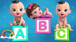 a for apple | Nursery Rhymes & Kids Songs | Abc Little Learning Corner