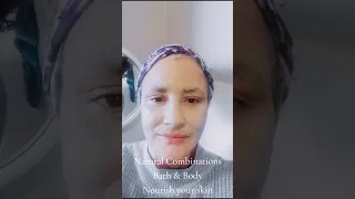 Demonstration of our Hydrating flawless face mask. Info and of how to order in the description.