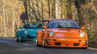 2x RWB Porsche 911 964 on the road!