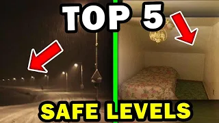 ✅Top 5 100% SAFE Backrooms Levels with NO ENTITIES