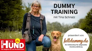 Dummytraining - Jagdhunde artgerecht auslasten