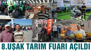 8. uşak tarım fuarı açıldı #uşak #tarım #çiftçi #hayvancılık #teknoloji