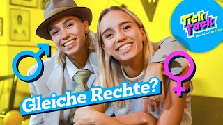 Gender Equality (with english subtitles) | TickTack Timetravel with Lisa and Lena | SWR Plus