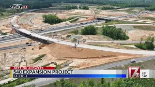 NC Turnpike Authority breaks ground on final piece of I-540 project