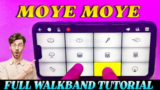 How To Play - Moye Moye  Song On WALKBAND | Teya dora džanum Instrumental Ringtone