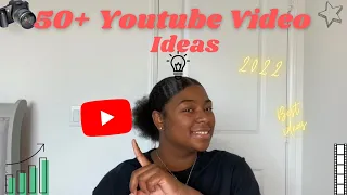 50+ Youtube Video Ideas (Very Different)