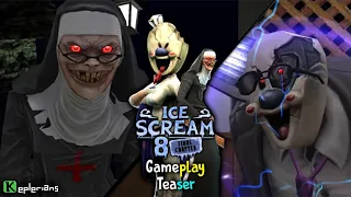 Ice Scream 8: Final Chapter Official Gameplay Teaser 🤩