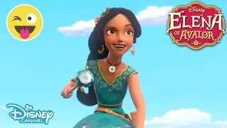 Elena of Avalor | The Heist - Scepter Training with Zuzo | Official Disney Channel UK