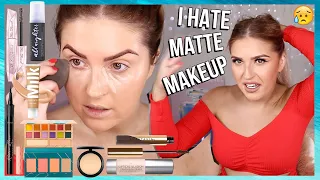 CCGRWM 💕 full face of MATTE MAKEUP challenge 🔥 hair & makeup tutorial