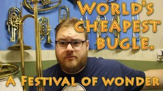 World's Cheapest Bugle - An Excellent Specimen