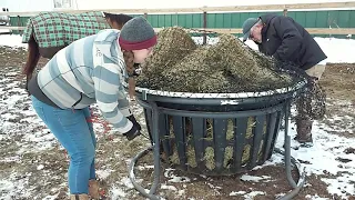 DIY Tarter Hay Basket Slow Feed Kit