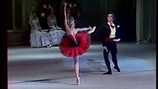 Nadezhda Pavlova and Vyacheslav Gordeev. L. Minkus. "Don Quixote." Act 3. Bolshoi theatre, 1978.