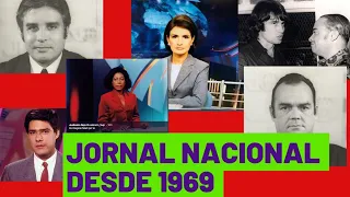 ✅ conheça todos os apresentadores do jornal nacional desde 1969