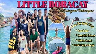 Little Boracay in Batangas, (Low Budget Trip).( Sandbar, floating cottage experience, white Sand