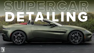 Detailing a MILLIONNAIRE'S SUPERCAR ! 2023 Aston Martin Vantage