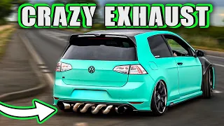 Best VW Golf R Sound Compilation 2023