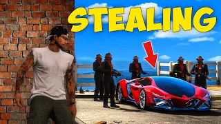 STEALING MAFIA'S FLYING LAMBORGHINI SA GTA 5 RP! (TAGALOG)