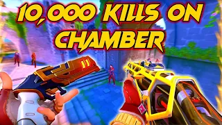 THIS IS WHAT 10,000 KILLS ON CHAMBER LOOKS LIKE