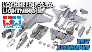 Tamiya 61124 1/48 Lockheed F-35A Lightning II Model Kit