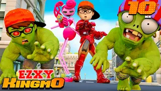 NickHulk vs Zombie and IronTani Nick Love Tani MissT Scary Teacher 3D Story Animation