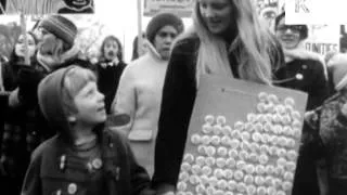 Early 1970s Women's Liberation March, London, UK Archive Footage