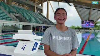 Olympic swimmer eager to represent Philippines