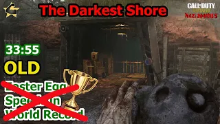 (OLD)The Darkest Shore Easter Egg Speedrun Solo World Record 33:55 (WW2 Zombies)