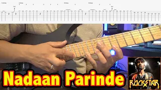 Naadan Parinde | Rockstar | Guitar lesson with tabs