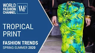 Tropical print | Fashion trends spring-summer 2020