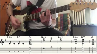 Mika - Grace Kelly GUITAR COVER + PLAY ALONG TAB + SCORE