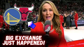 MY GOODNESS!  EXCHANGE IS CONFIRMED THIS AFTERNOON!  FOR THIS NOBODY EXPECTED!  WARRIORS NEWS TODAY!