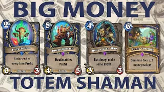 BIG MONEY Totem Shaman | Scholomance Academy | Hearthstone