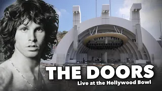 The Doors - LIVE at the Hollywood Bowl (Then and NOW Photos)   4K