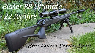 Blaser R8 Ultimate Straight Pull Rifle in 22 Rimfire, FULL REVIEW, not Beretta BRX1