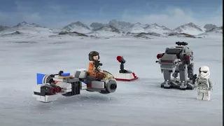 LEGO Star Wars Ski Speeder contra Walker al Ordinului Intai Microfighters (75195)