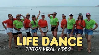 LIFE DANCE | TIKTOK VIRAL DANCE (simple and easy steps) ZUMBA FITNESS