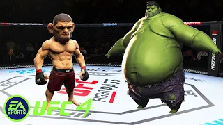 UFC4 Khabib Nurmagomedov vs Fat Hulk EA Sports UFC 4 PS5