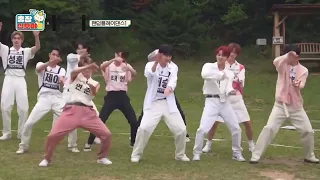 TXT and Enhypen dancing to Hey MAMA